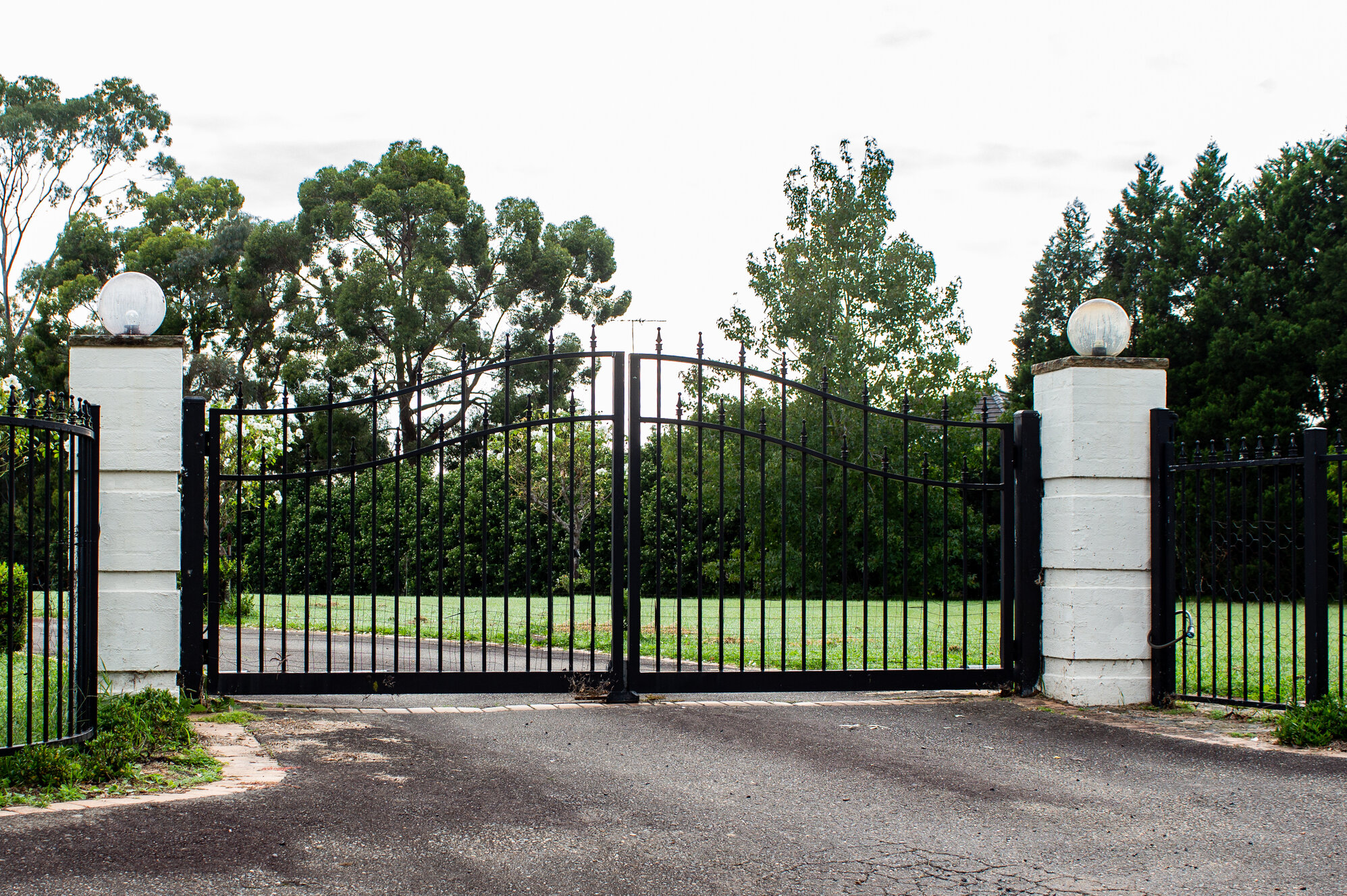 Wrought Iron Metal Gates